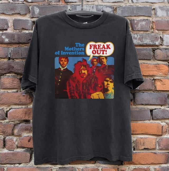 The Mothers Of Invention Freak Out Psychedelic Rock Album Tee