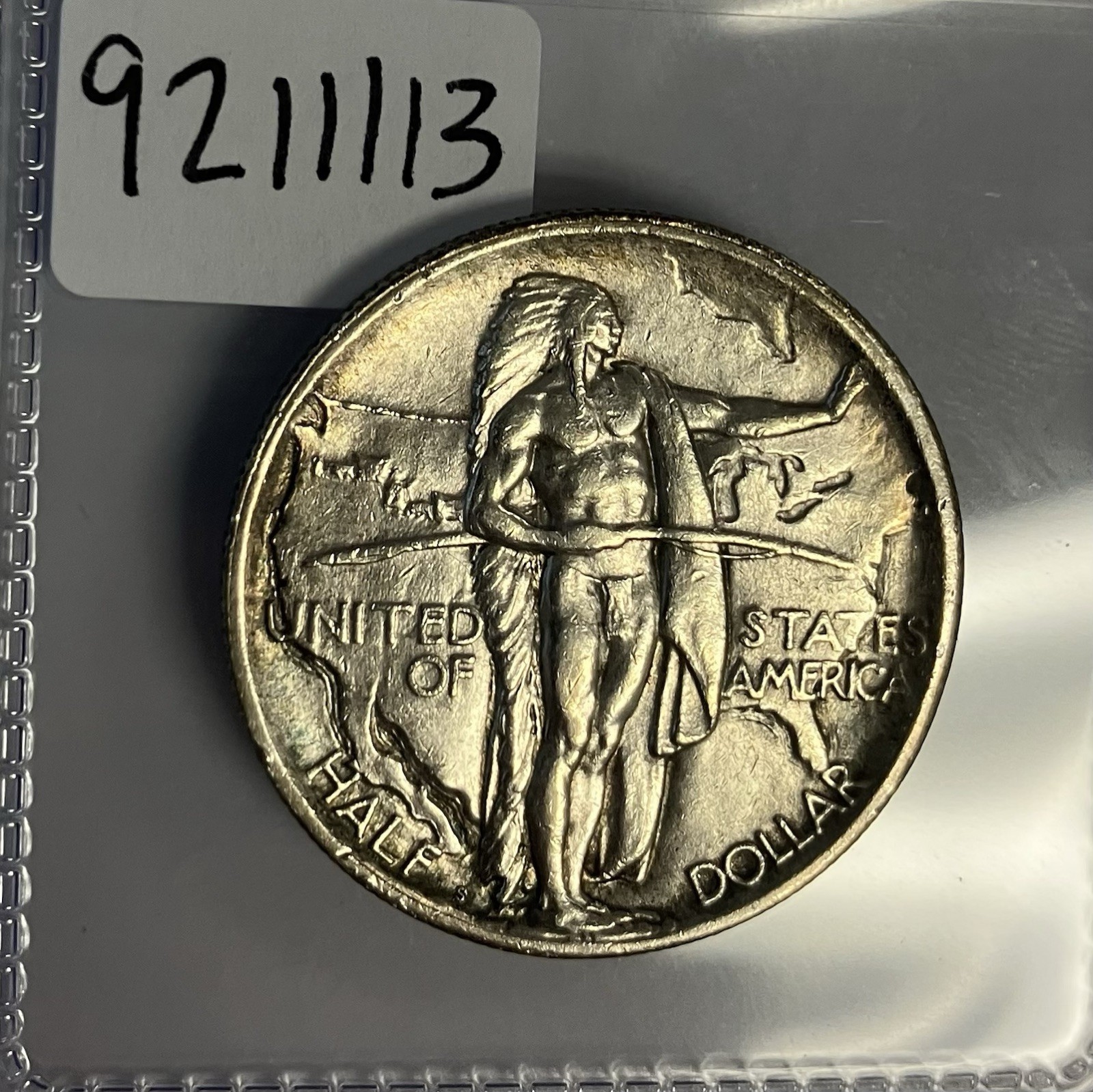 1926-S Oregon Trail Classic Commem Silver Half Dollar 50C AU 9211113 1926-S Oregon Trail Classic Commem Silver Half Dollar 50C AU 9211113
