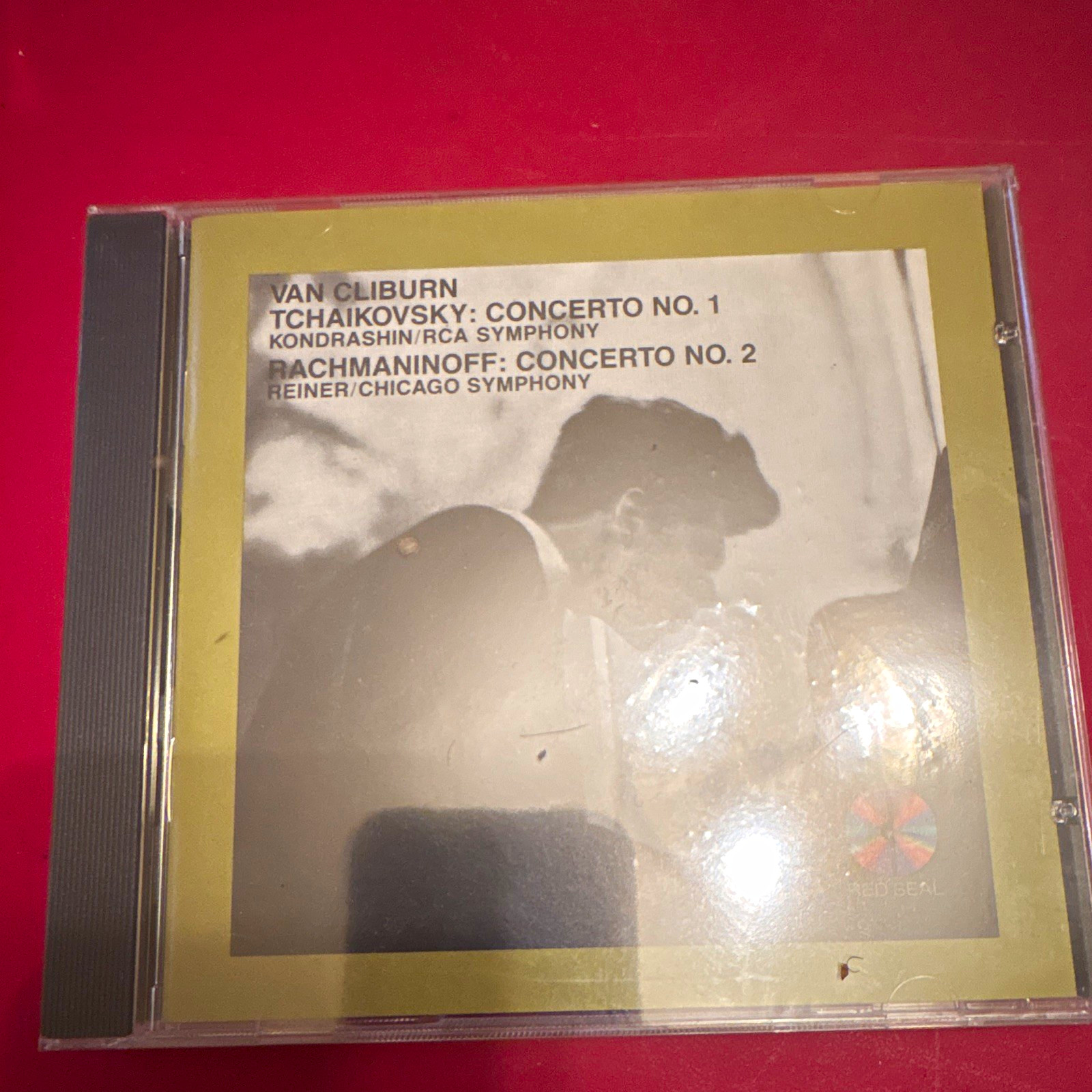 Van Cliburn Tchaikovsky Concerto No. 1 / Rachmaninoff No. 2 CD 1958 Van Cliburn Tchaikovsky Concerto No. 1 / Rachmaninoff No. 2 CD 1958