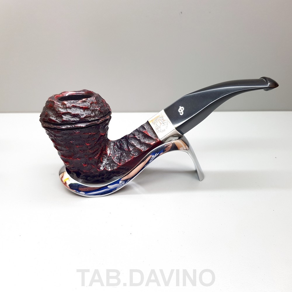 PETERSON OF DUBLIN SHERLOCK HOLMES HANSOM RUSTICATED 2026 PIPE MADE IN IRELAND