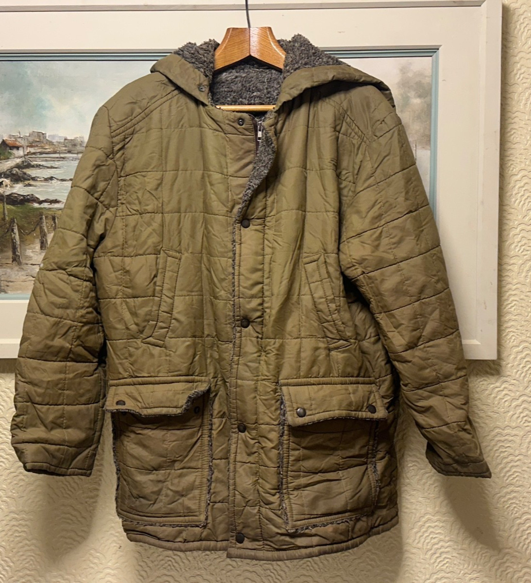 Vintage British Military Special Forces Quilted Thermal Lined Jacket Vintage British Military Special Forces Quilted Thermal Lined Jacket