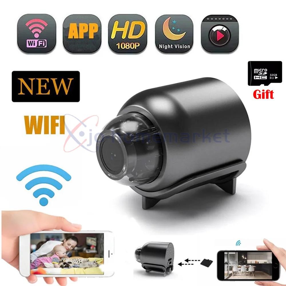 With 32GB SD Card HD 1080P Mini Camera WiFi Camcorder Security Cam For Home