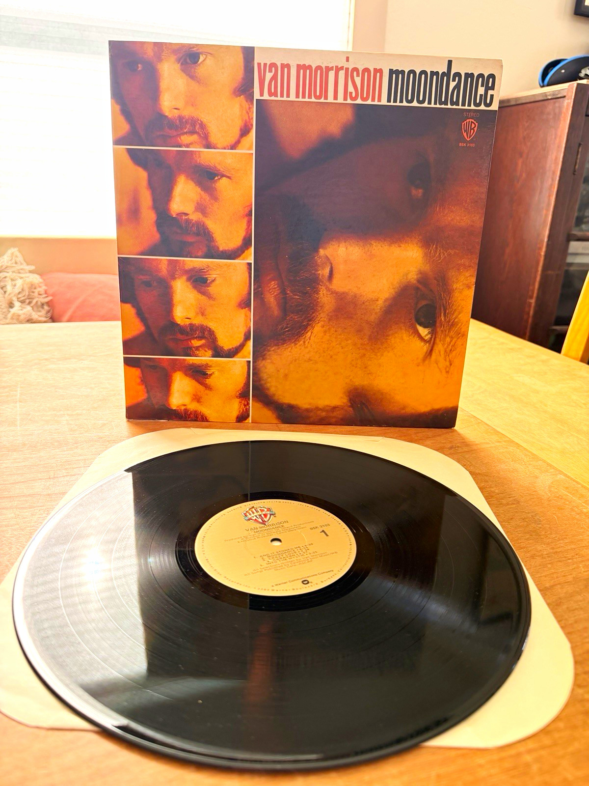 Van Morrison Moondance LP Warner Bros BSK 3103 Tan Label NM Van Morrison Moondance LP Warner Bros BSK 3103 Tan Label NM
