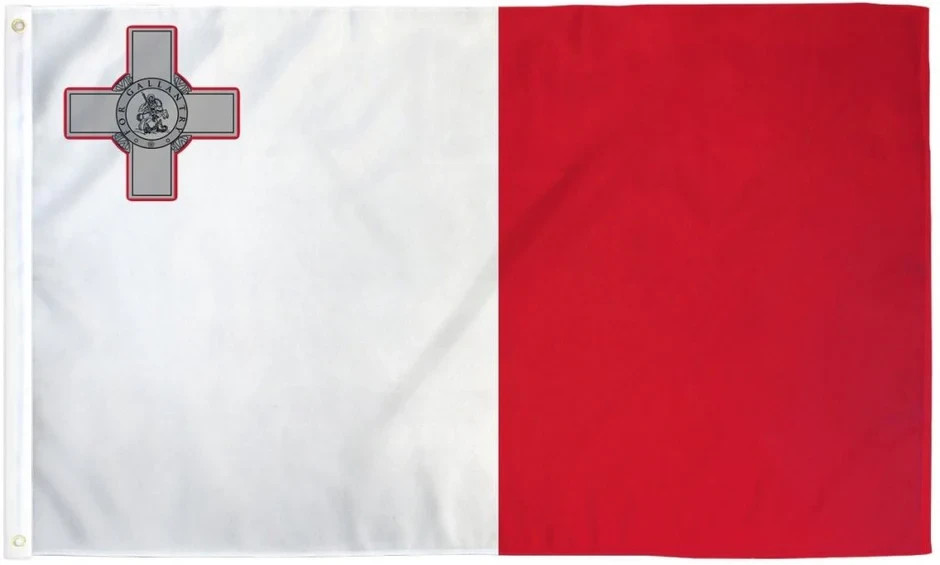 Malta 2x3ft Poly Flag International Maltese Malta Country National Flag Malta 2x3ft Poly Flag International Maltese Malta Country National Flag
