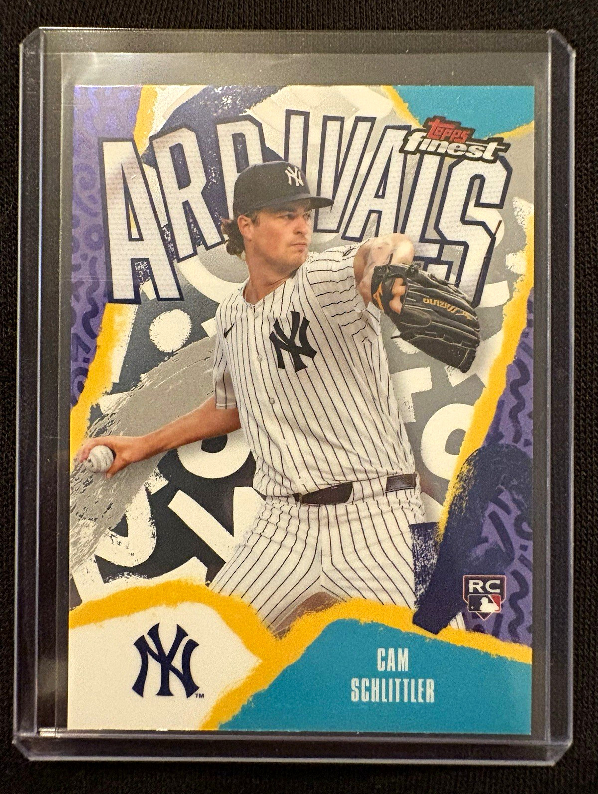 Topps 2026 Finest Arrivals Rookie Cam Schlittler #A-25 New York Yankees Topps 2026 Finest Arrivals Rookie Cam Schlittler #A-25 New York Yankees