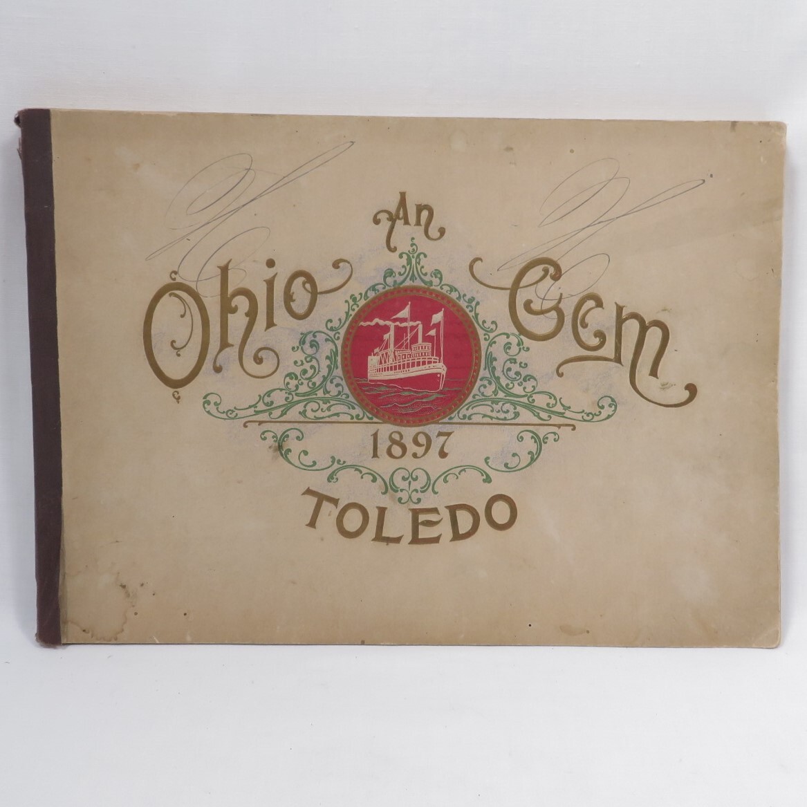 An Ohio Gem Antique 1897 Toledo Local Business History Book Mercantiles