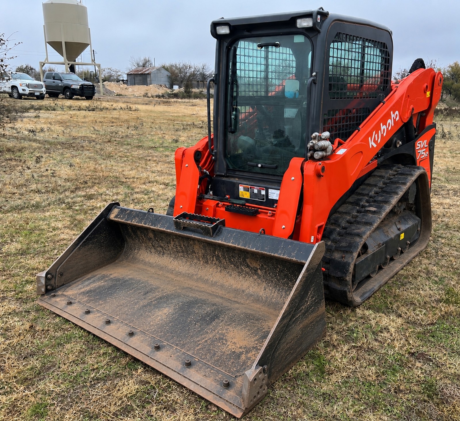 2022 Kubota SVL75-2 High Flow Compact Track Loader 499 Hrs Enclosed Cab A/C