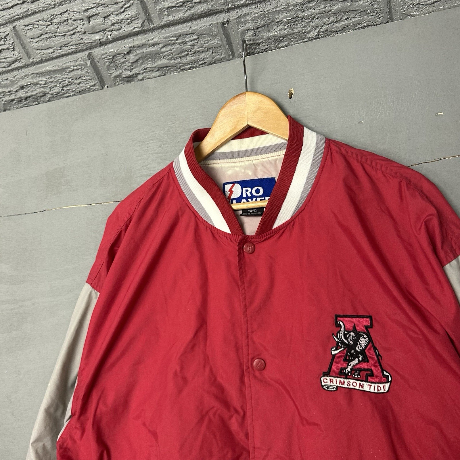 VTG ALABAMA NYLON BOMBER JACKET 1992 NATIONAL CHAMPIONSHIP LINED - XL - WEST ARK VTG ALABAMA NYLON BOMBER JACKET 1992 NATIONAL CHAMPIONSHIP LINED - XL - WEST ARK