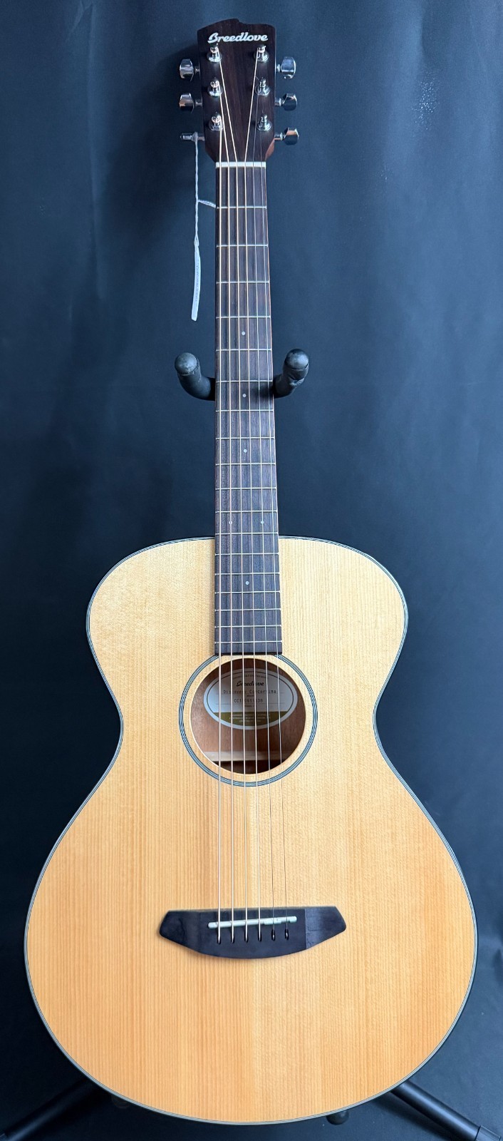 Breedlove Discovery Concertina Acoustic Guitar Gloss Natural w/ Gig Bag