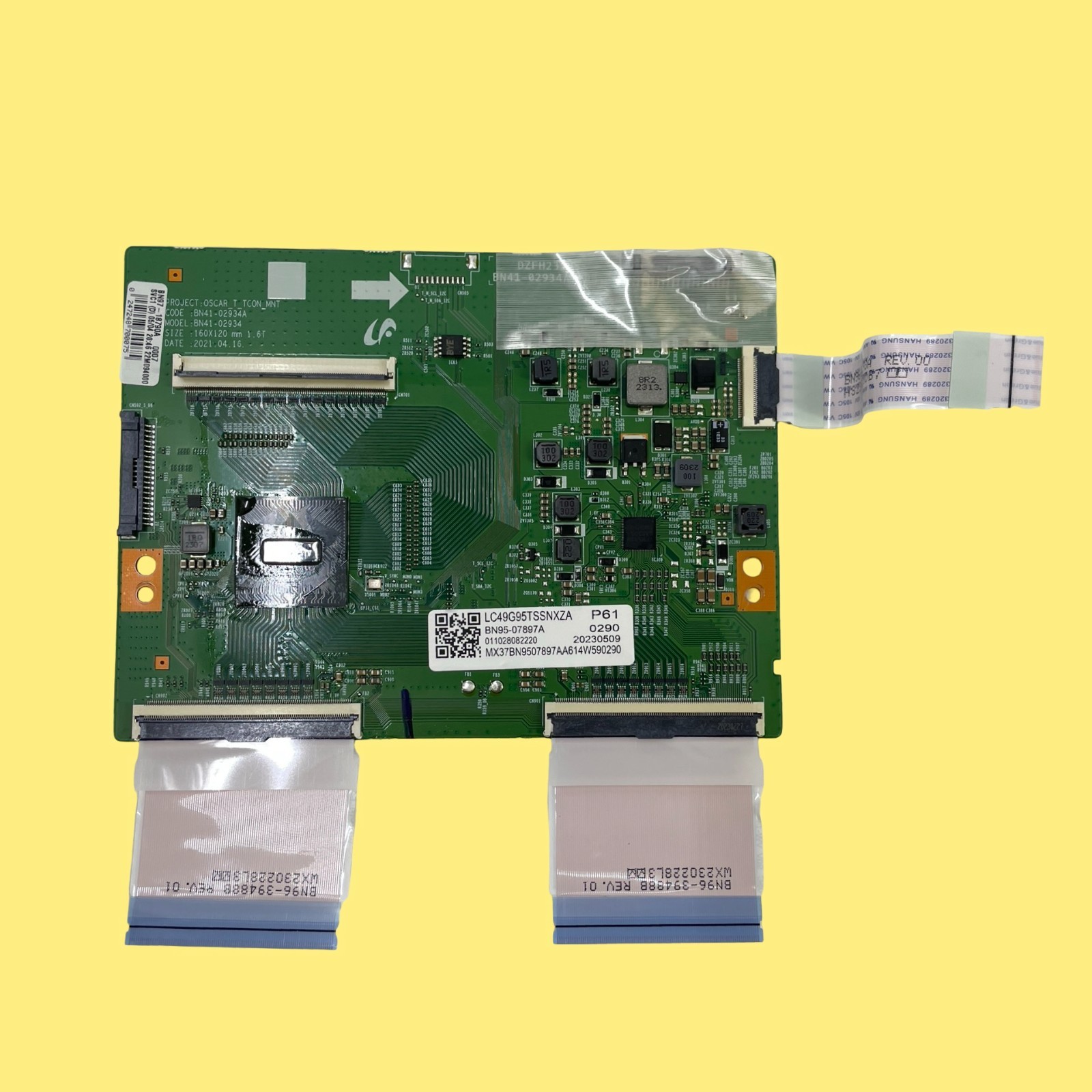 OEM Samsung 49” Odyssey G9 C49G95TSSN T-Con Board #5968 z65b7 OEM Samsung 49” Odyssey G9 C49G95TSSN T-Con Board #5968 z65b7