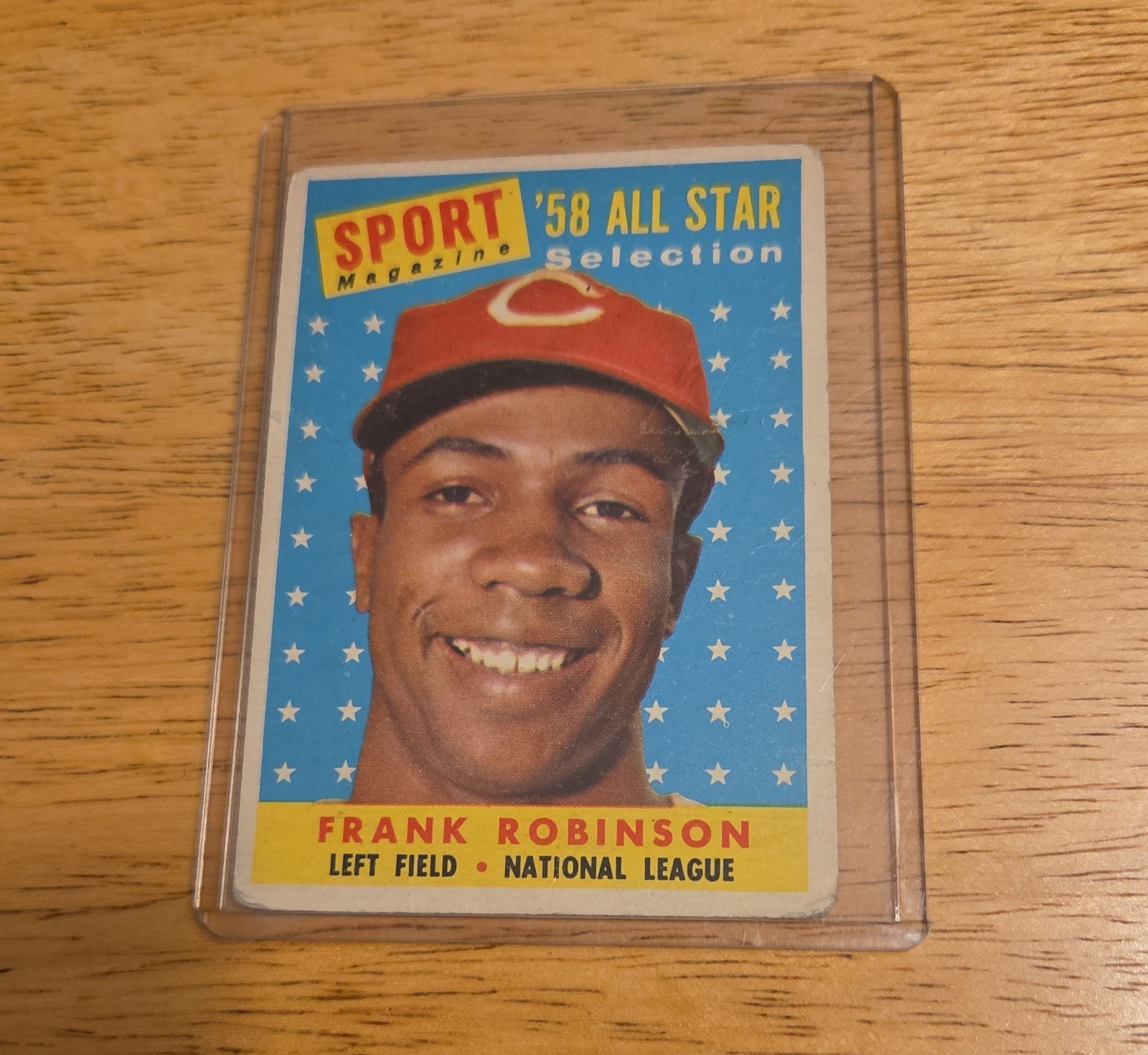 1958 Topps - Sport Magazine '58 All Star Selection Frank Robinson #484 1958 Topps - Sport Magazine '58 All Star Selection Frank Robinson #484