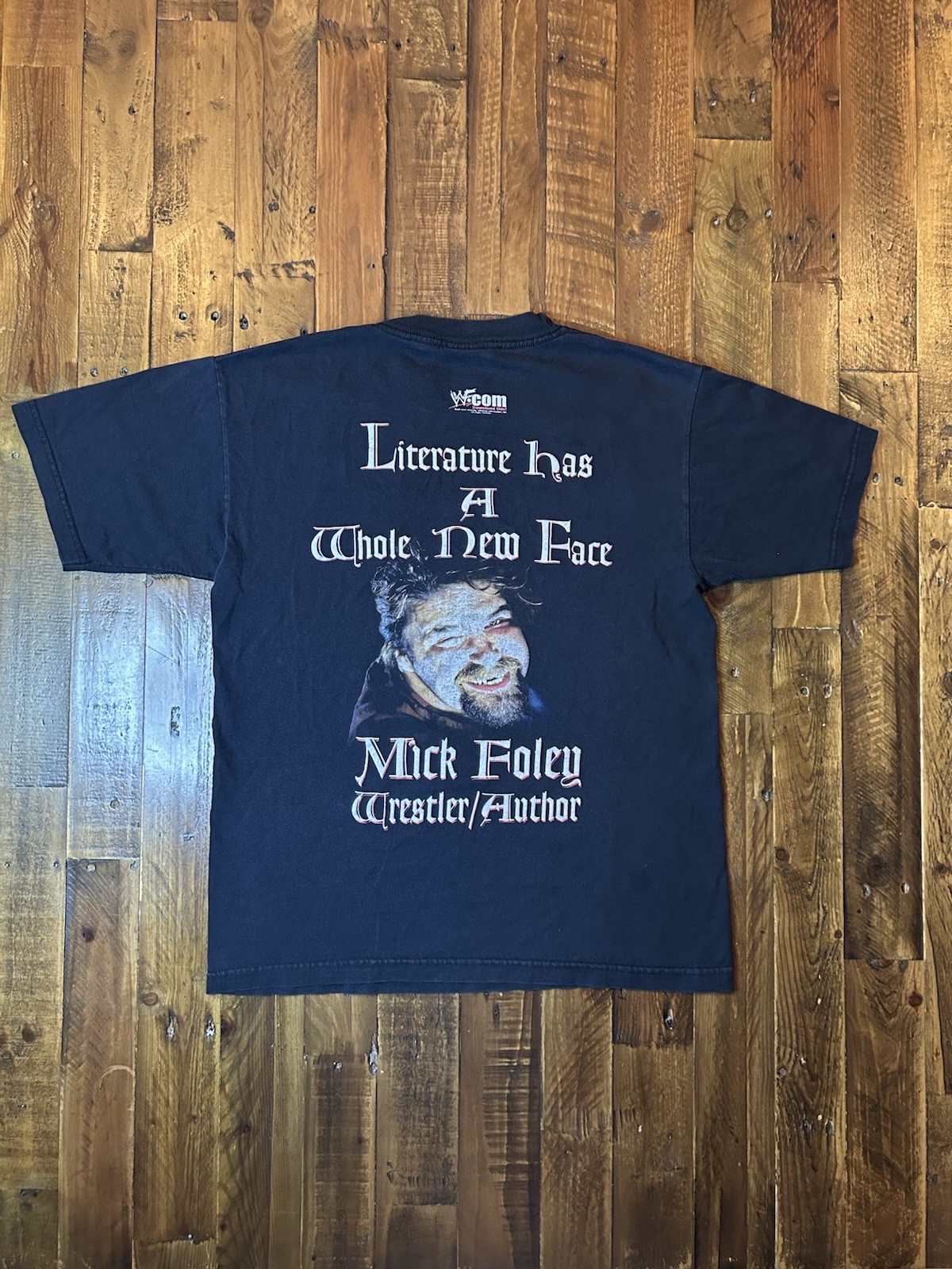 Vintage 1999 Mick Foley Shakespeare T Shirt M WWF Wrestling Vintage 1999 Mick Foley Shakespeare T Shirt M WWF Wrestling