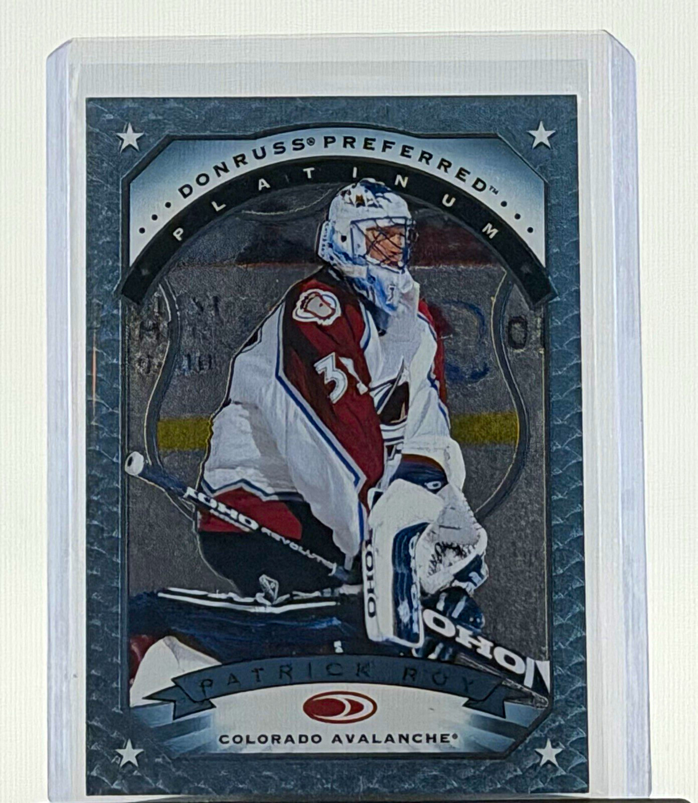 Donruss 1997-98 Preferred Platinum Patrick Roy #86 Colorado Avalanche Donruss 1997-98 Preferred Platinum Patrick Roy #86 Colorado Avalanche
