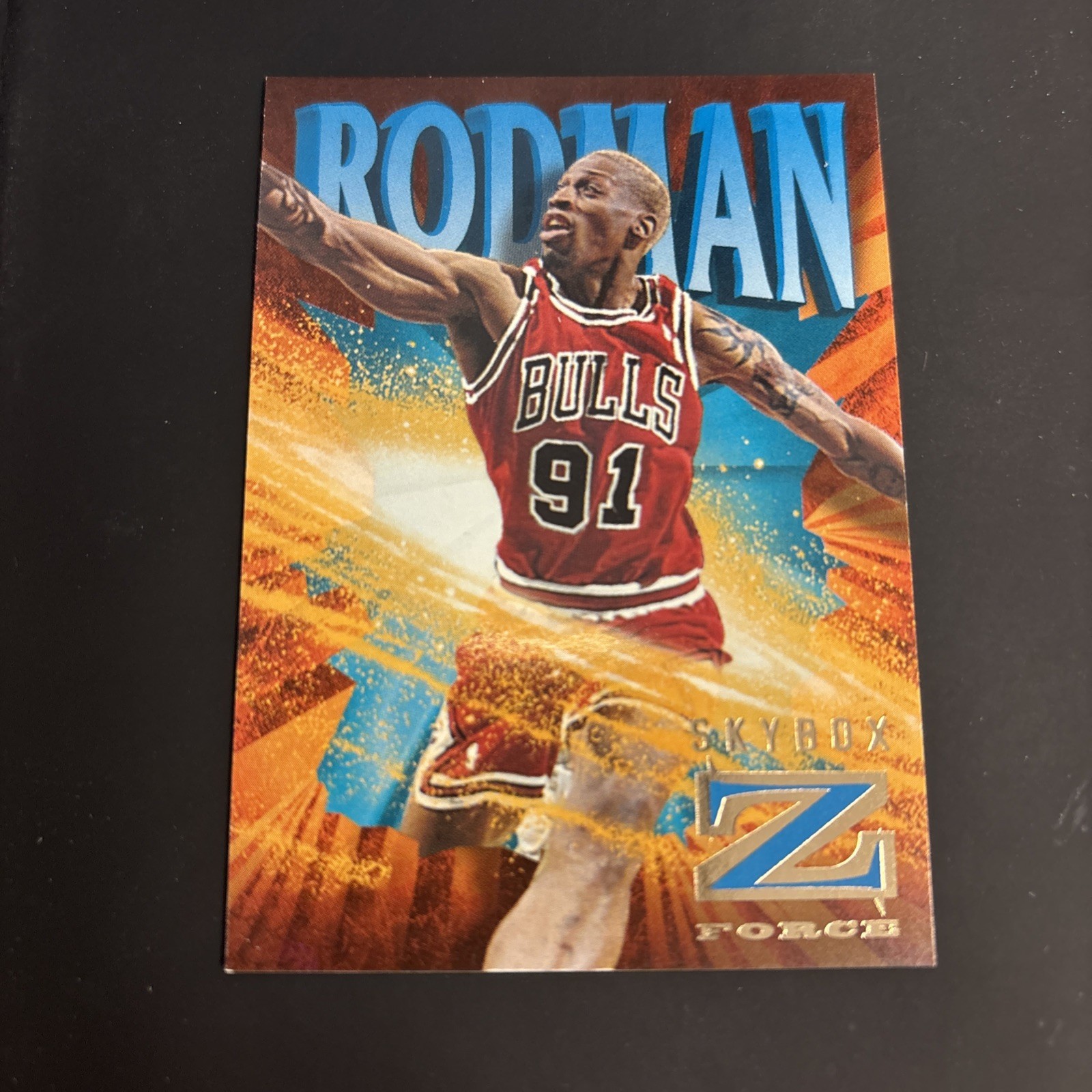 1996-97 Skybox Z Force - Dennis Rodman #14