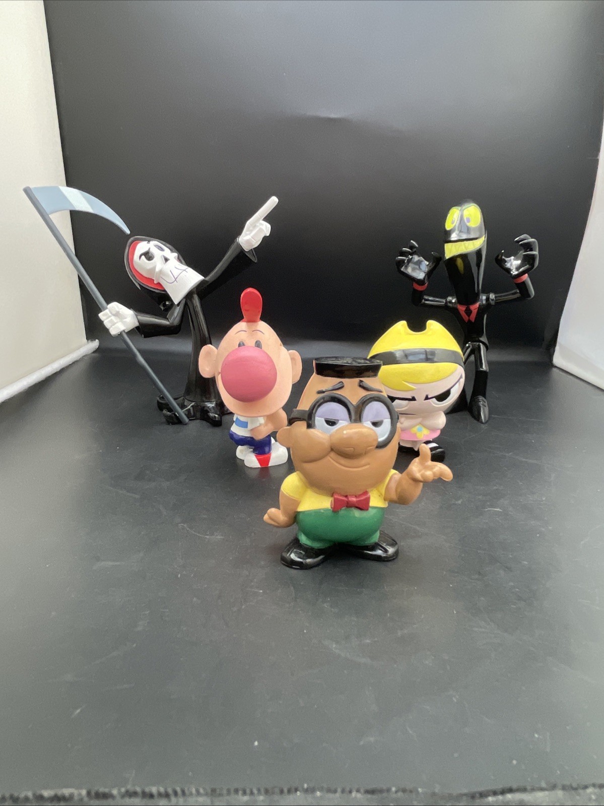 Grim Adventures of Billy & Mandy PVC Figure Lot 5 Grim Nergal Irwin Cartoon Net. Grim Adventures of Billy & Mandy PVC Figure Lot 5 Grim Nergal Irwin Cartoon Net.