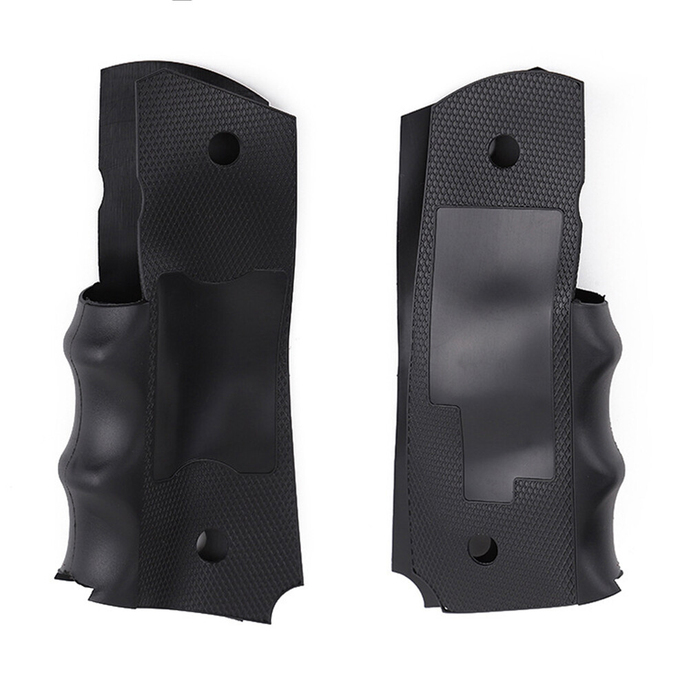 For PG1911-1 Grip Wraparound Rubber Government Finger Groove Grip Insert For PG1911-1 Grip Wraparound Rubber Government Finger Groove Grip Insert