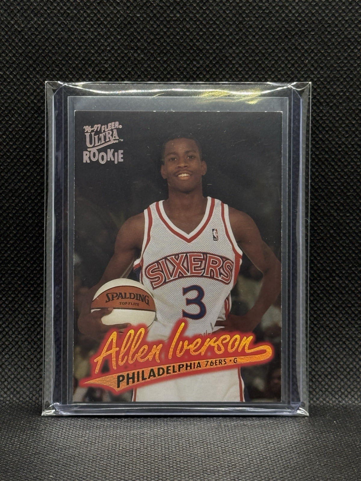 1996-97 Fleer Ultra Gold Medallion RC - Allen Iverson RARE 1996-97 Fleer Ultra Gold Medallion RC - Allen Iverson RARE