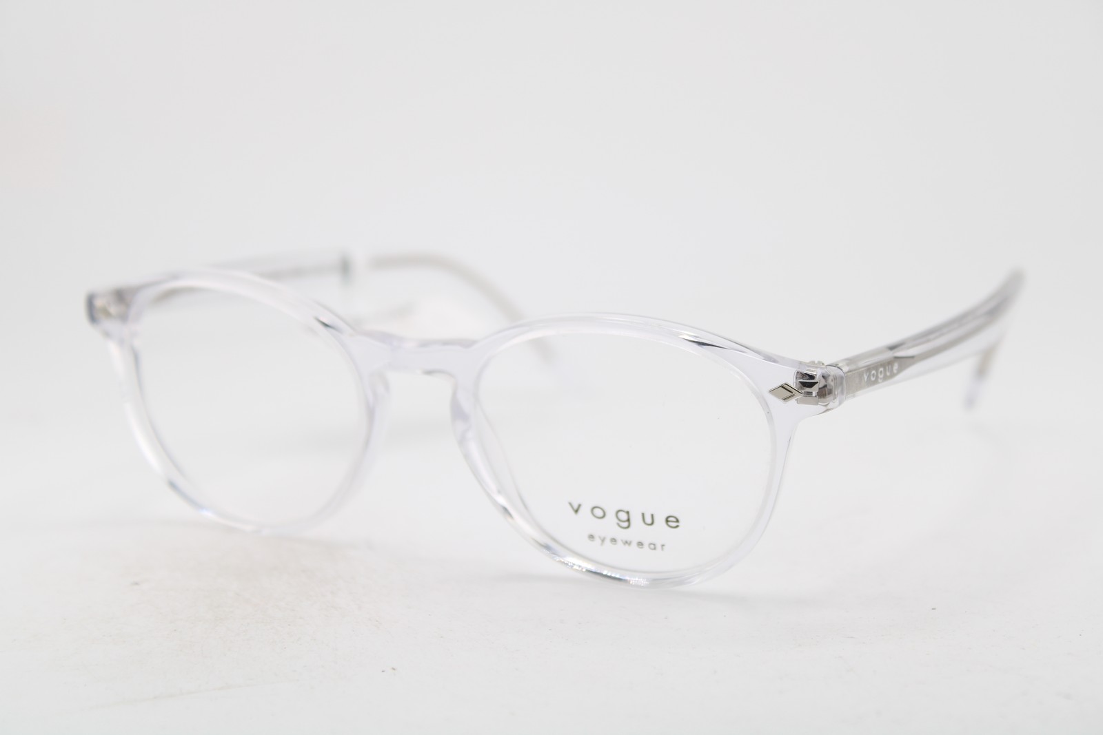 NEW VOGUE EYEWEAR VO 5326 W745 CLEAR SILVER AUTHENTIC EYEGLASSES 49-19 NEW VOGUE EYEWEAR VO 5326 W745 CLEAR SILVER AUTHENTIC EYEGLASSES 49-19