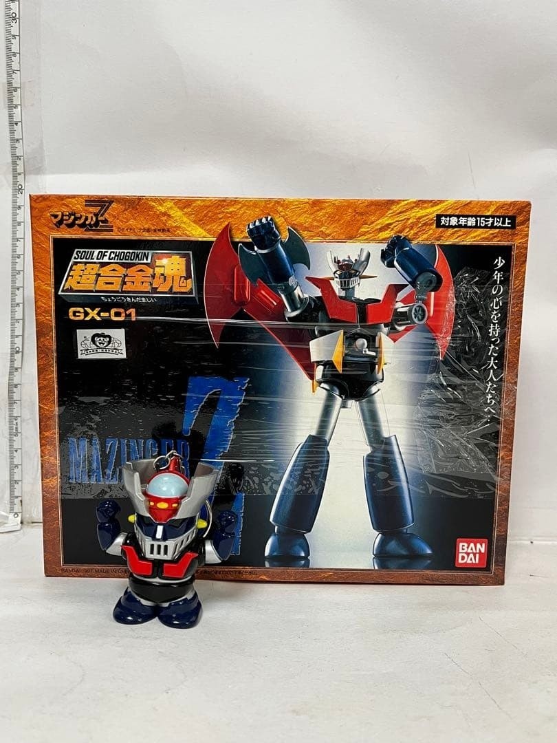 Soul of Chogokin GX-01 Mazinger Z Limited Edition Action Figure Bandai Japan Soul of Chogokin GX-01 Mazinger Z Limited Edition Action Figure Bandai Japan