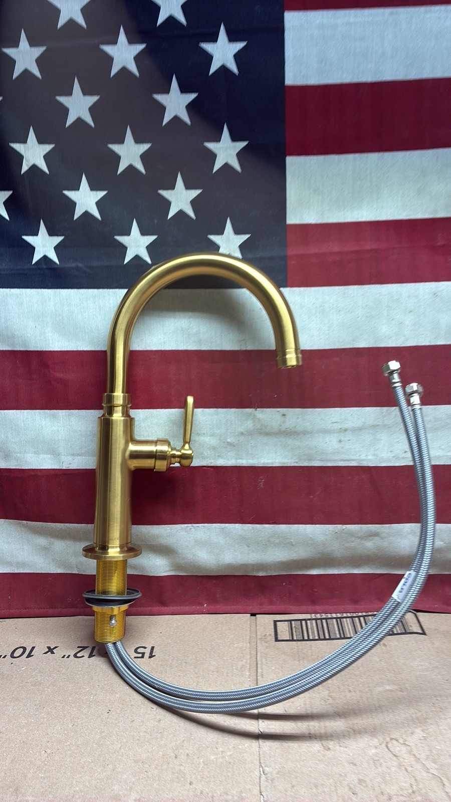 Kohler Edalyn Studio K-28357-2MB Bar Prep Kitchen Sink Faucet Moderne Brass