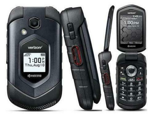 USED 4/10 Kyocera DuraXV 4G LTE E4610 16GB Black Verizon RUGGED Flip Phone