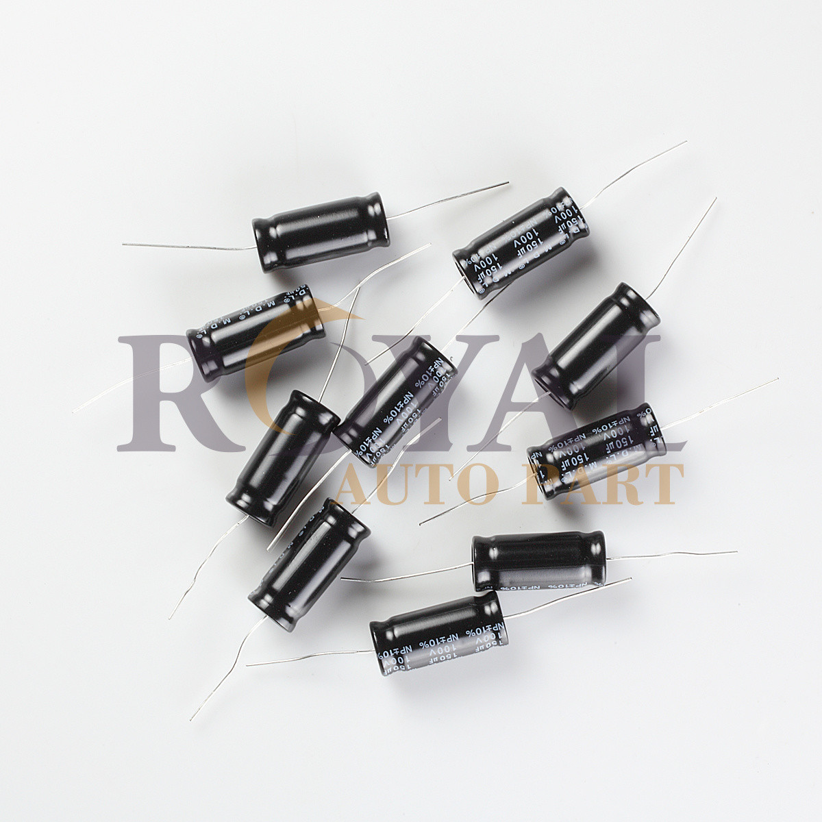 10pcs Non-Polarized Electrolytic Audio Capacitor 150MFD 150uF 100V 10pcs Non-Polarized Electrolytic Audio Capacitor 150MFD 150uF 100V