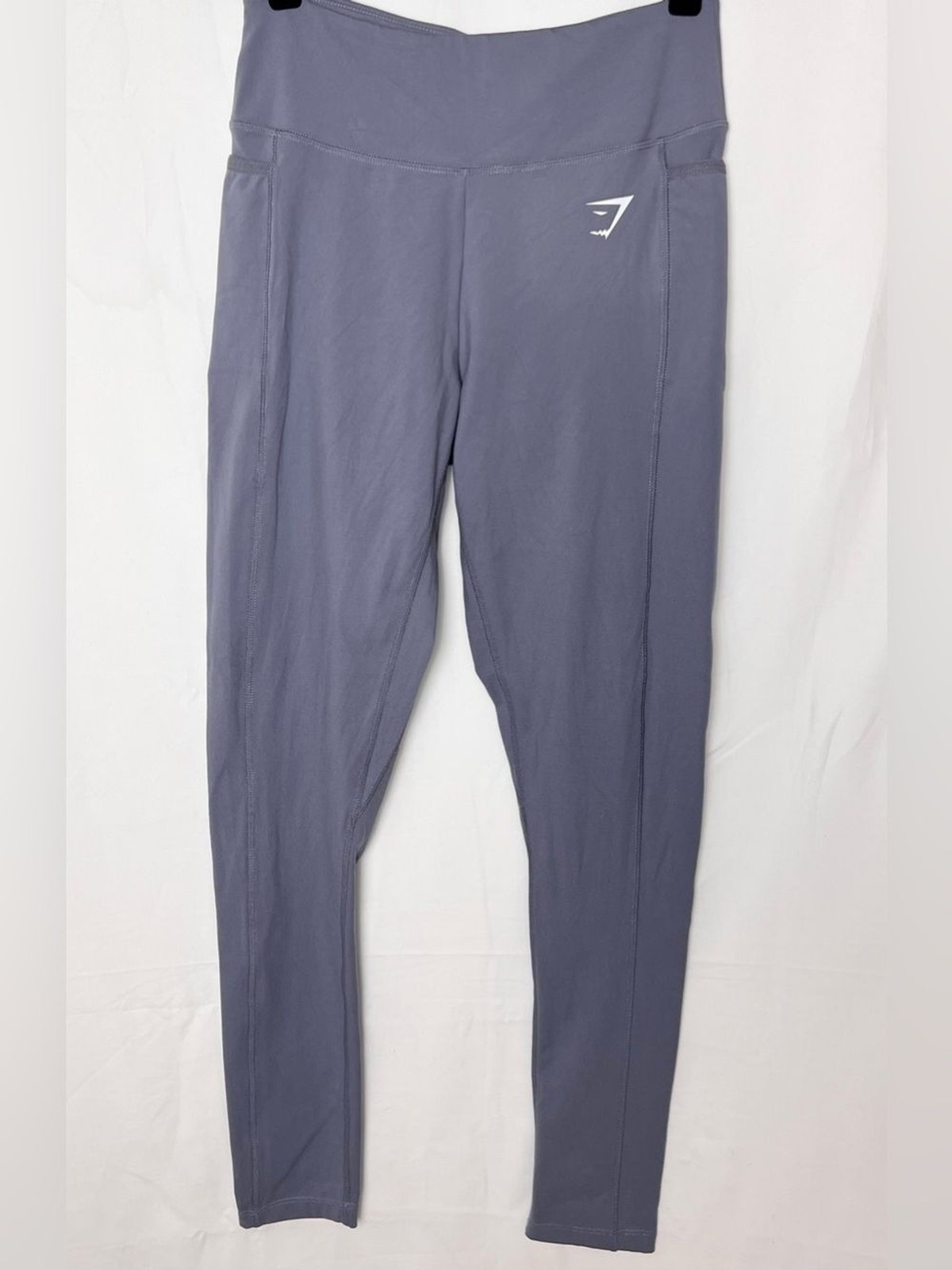 Gymshark Women’s Slate Gray Blue High-Rise Leggings Gymshark Women’s Slate Gray Blue High-Rise Leggings