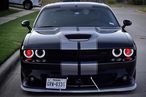 NEW OneUpLighting RGBW Demon Eye Bluetooth Universal Fitment LED Headlights
