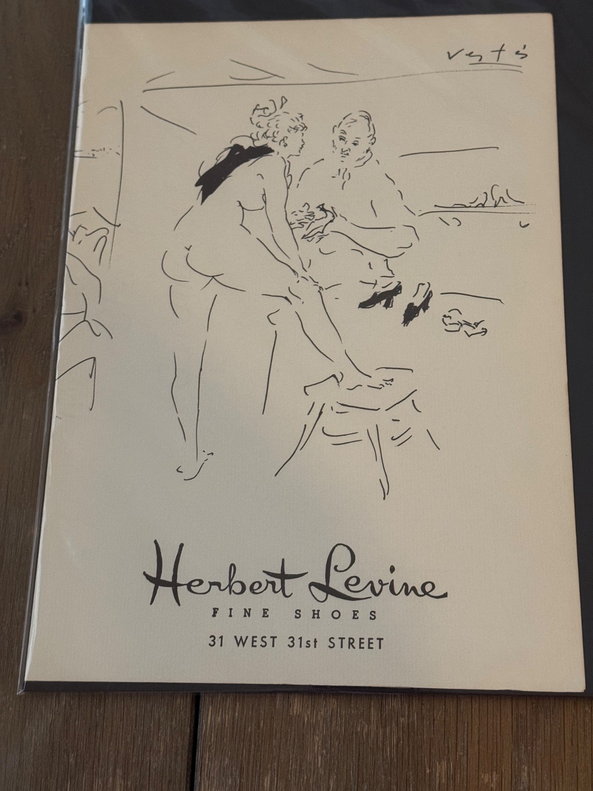 1951 Beth & Herbert Levine Lithograph- Marcel Vertes NUDE WOMAN Artwork COA 1951 Beth & Herbert Levine Lithograph- Marcel Vertes NUDE WOMAN Artwork COA