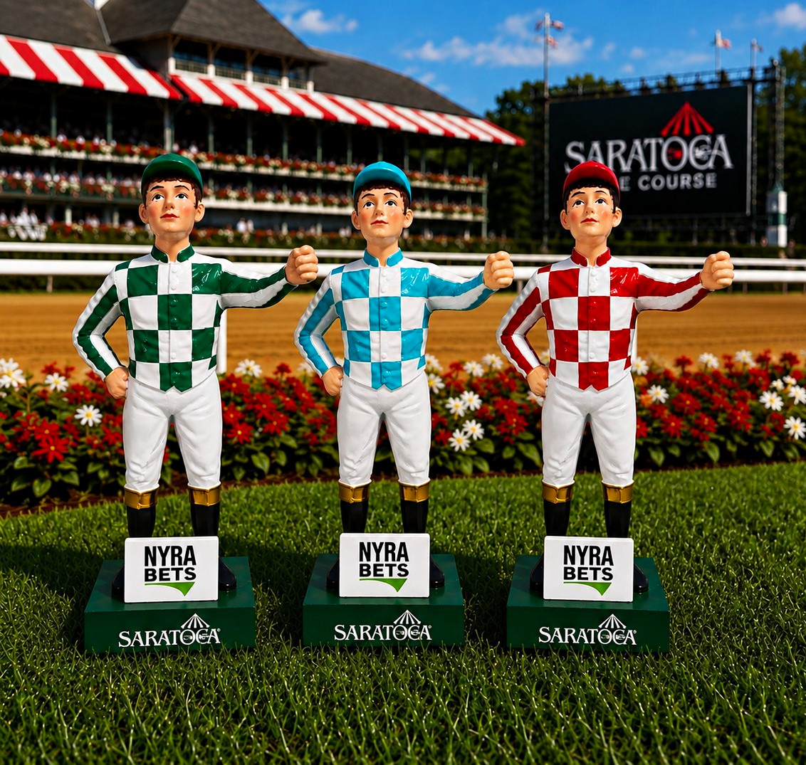 Saratoga Mini Jockey Statue • Limited Edition Bundle Saratoga Mini Jockey Statue • Limited Edition Bundle