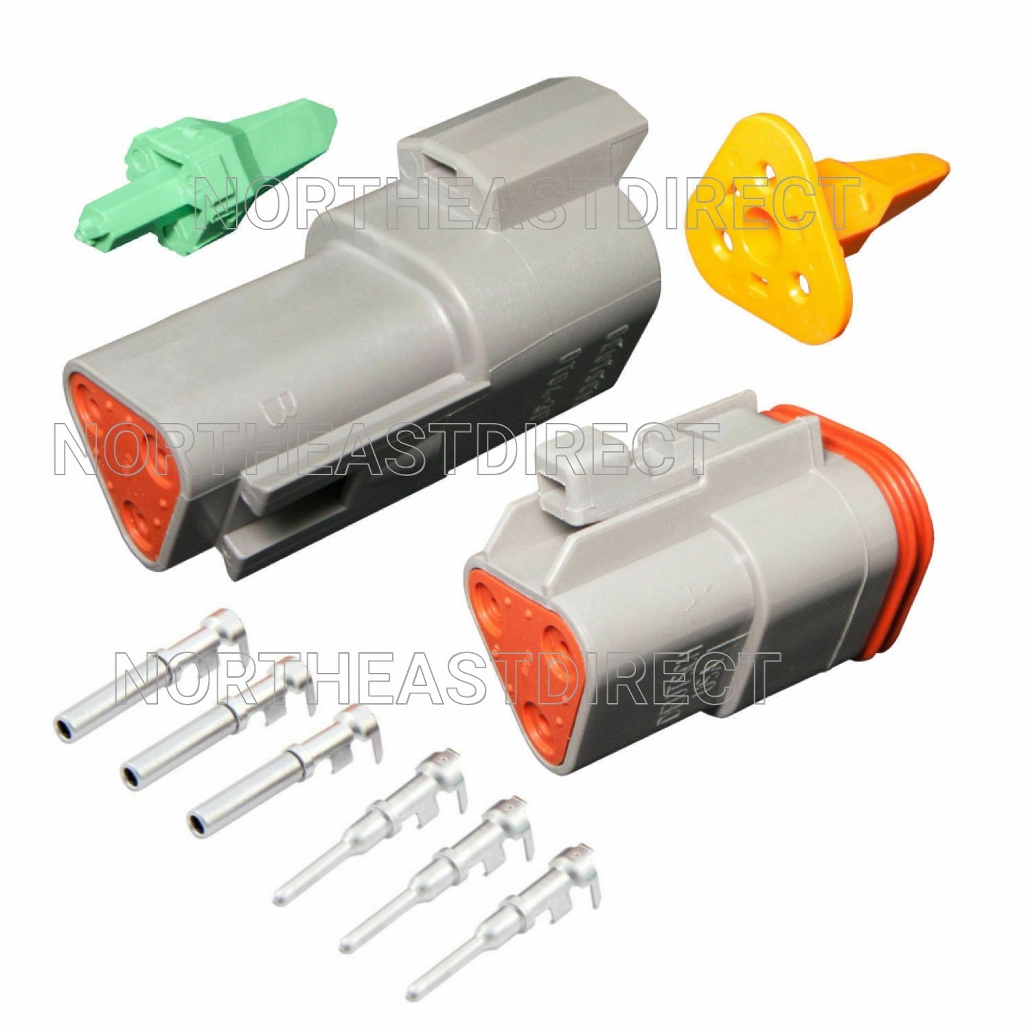 3 Pin Deutsch DT DT04-3P DT06-3S  waterproof electrical connector kit