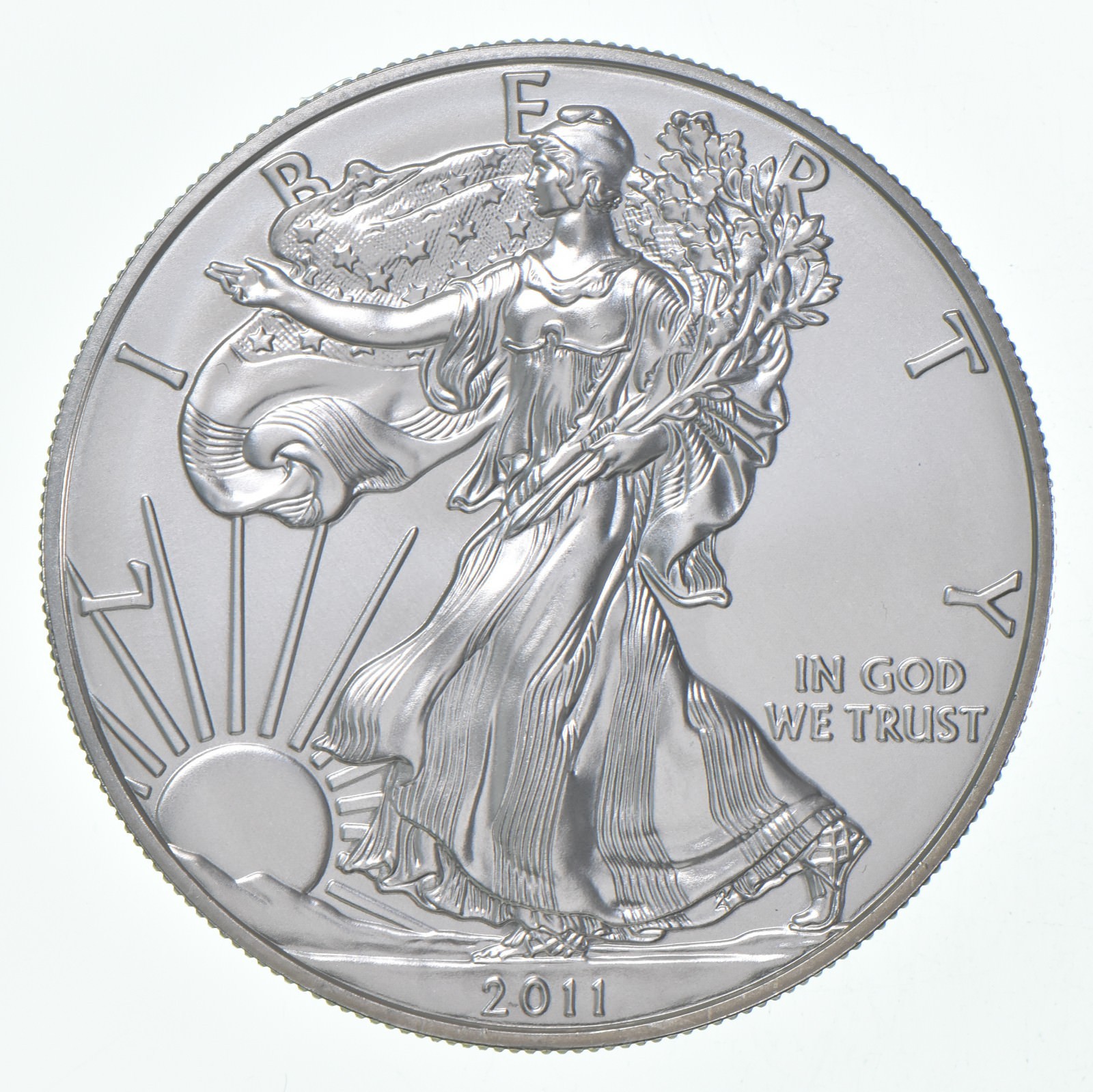 2011-S Burnished Silver Eagle Special San Francisco Mint 2011-S Burnished Silver Eagle Special San Francisco Mint