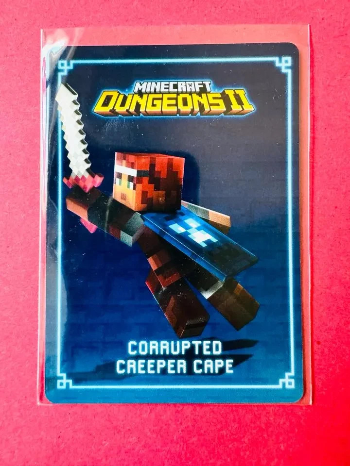 Minecraft Dungeons II Corrupted Creeper Cape - Digital code - Gamescom 2026 Minecraft Dungeons II Corrupted Creeper Cape - Digital code - Gamescom 2026