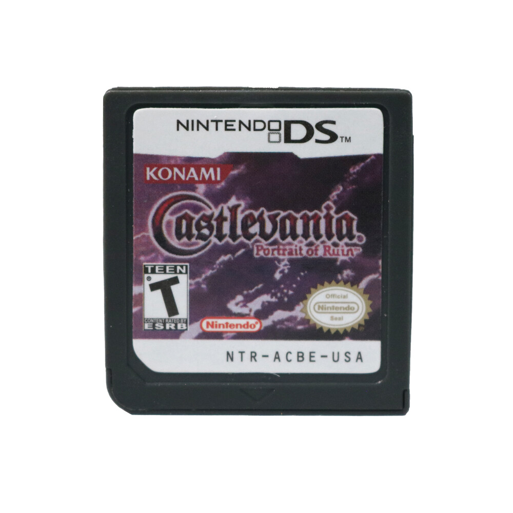 Castlevania: Order of Ecclesia/Portrait of Ruin/Dawn of Sorrow Game Card For DS