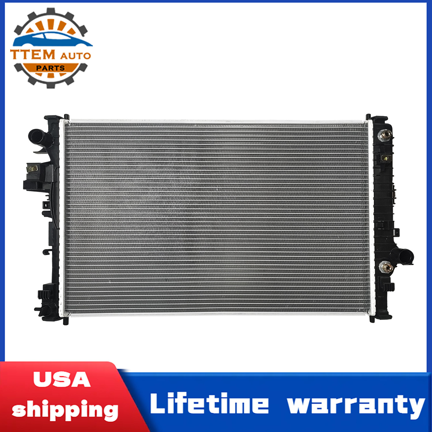 13575 Aluminum Core Radiator for 2016 2017 2018 2019-2022 Chevy Malibu 2.0L L4