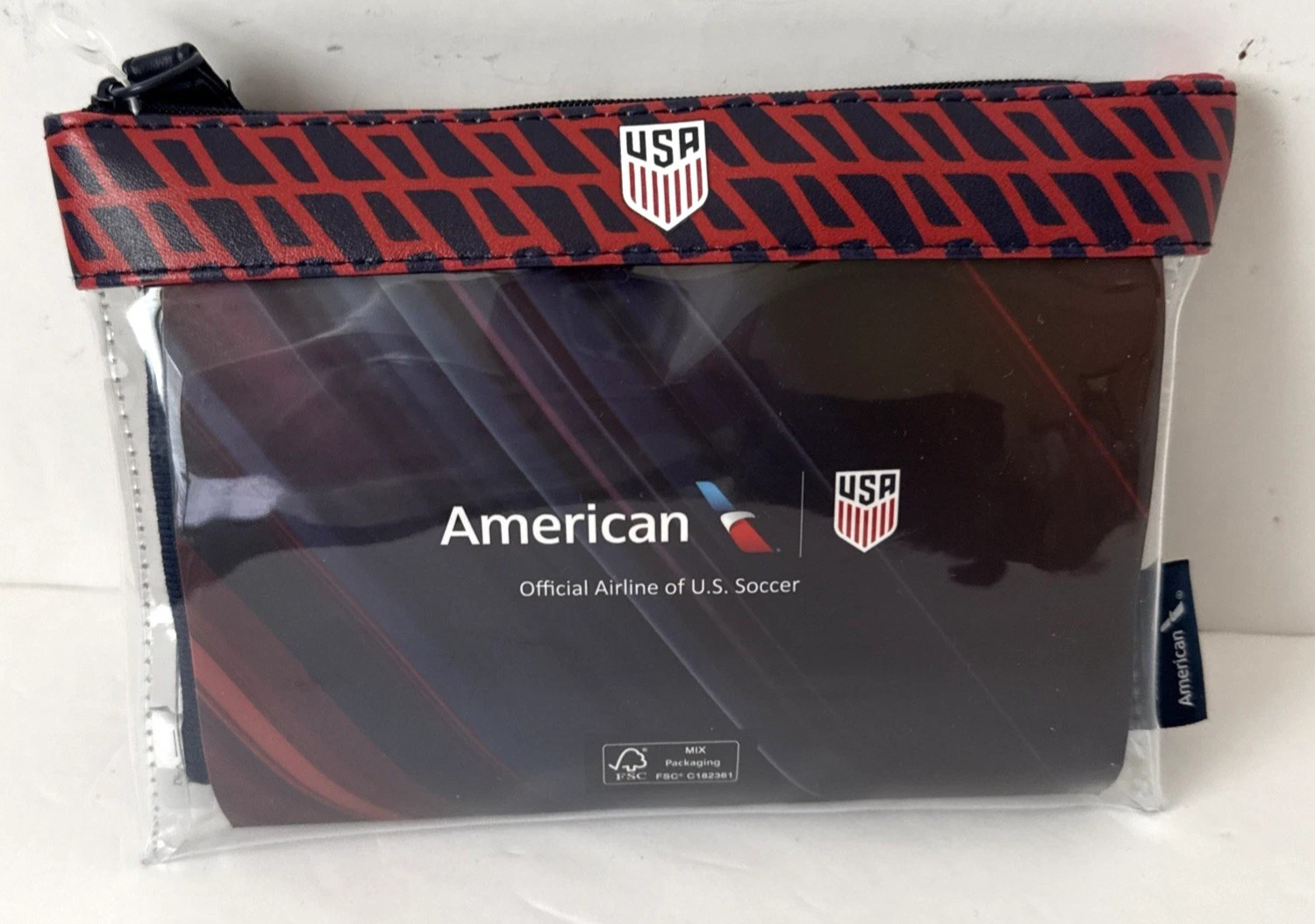 American Airlines Flagship Amenity Kit USA FIFA World Cup, sealed American Airlines Flagship Amenity Kit USA FIFA World Cup, sealed