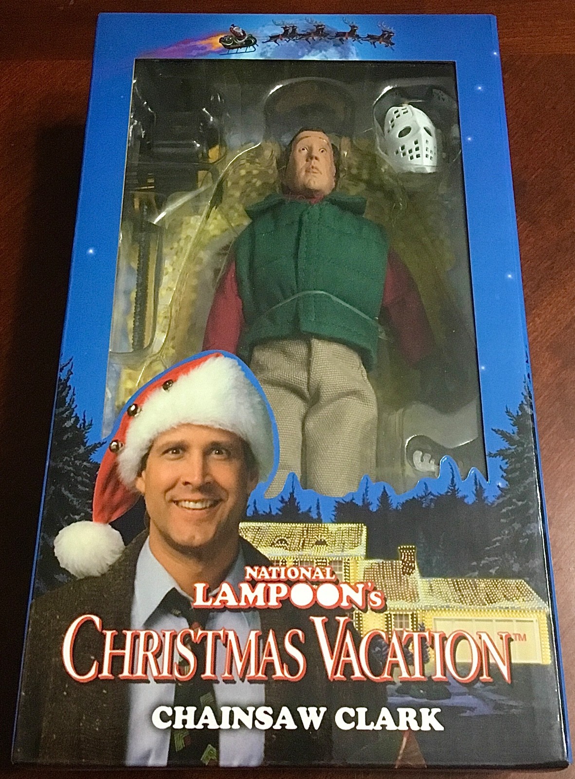 NECA National Lampoon\'s Christmas Vacation Chainsaw Clark Figure New Ships Free NECA National Lampoon\'s Christmas Vacation Chainsaw Clark Figure New Ships Free