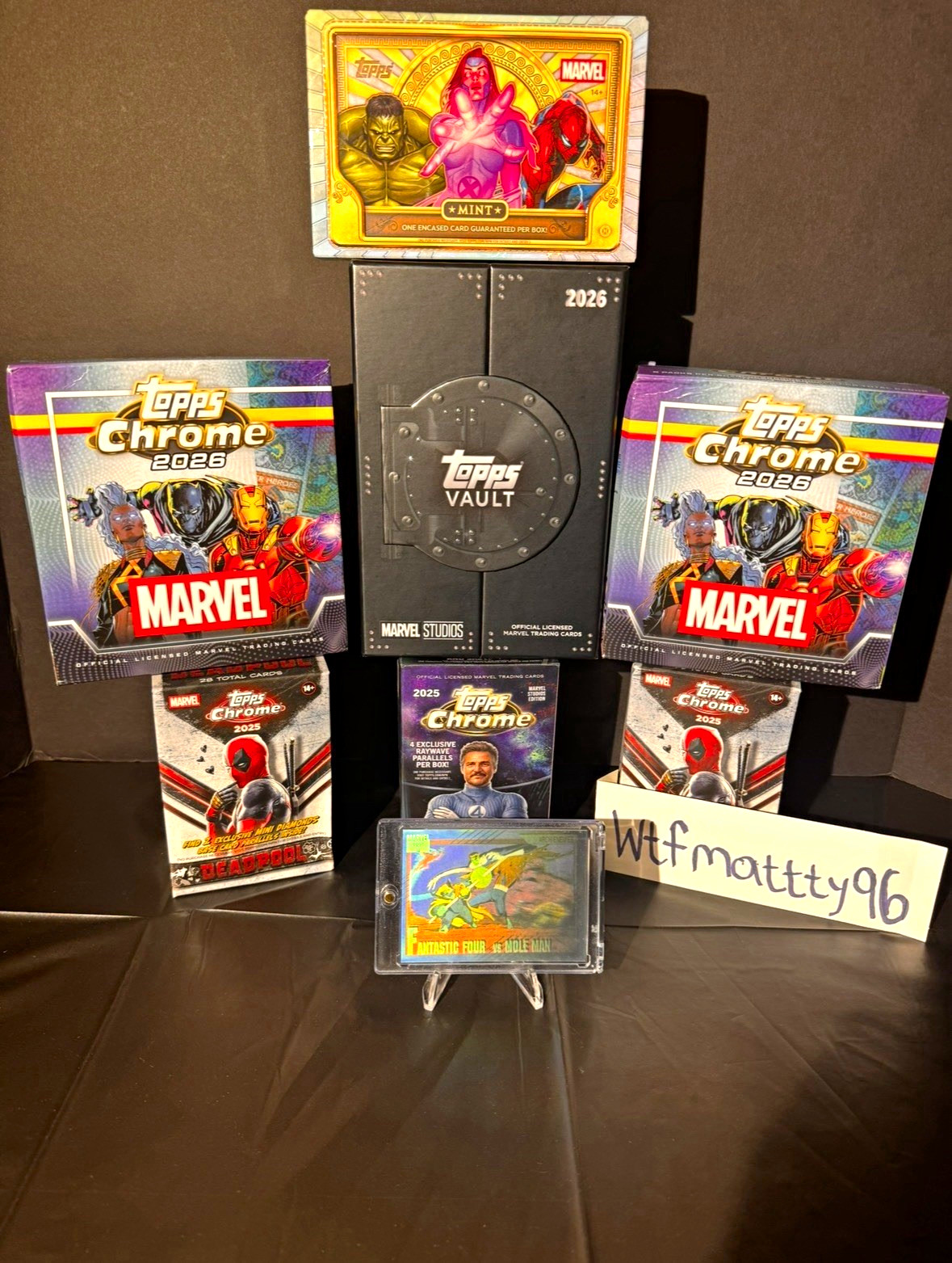1991 Impel Marvel Universe Series 2- Hologram Fantastic Four vs Mole Man 1991 Impel Marvel Universe Series 2- Hologram Fantastic Four vs Mole Man