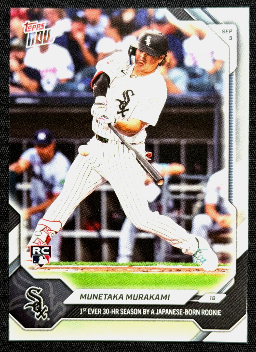2026 Topps Now • Munetaka Murakami RC #638 • 1st Japanese Rookie 30 HR White Sox