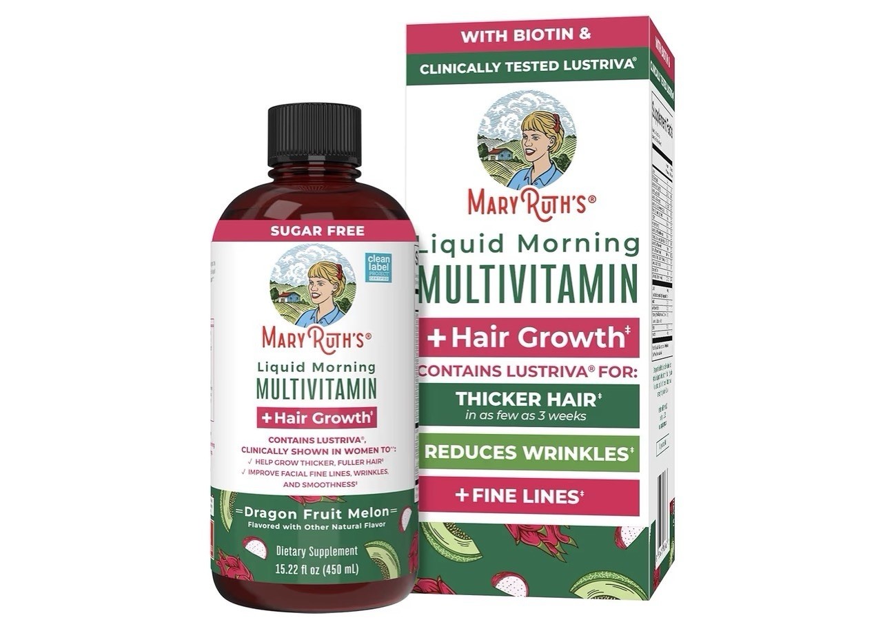 Mary Ruth's Liquid Morning Multivitamin +Hair Growth Dragon Fruit 15.5 FL. OZ. Mary Ruth's Liquid Morning Multivitamin +Hair Growth Dragon Fruit 15.5 FL. OZ.