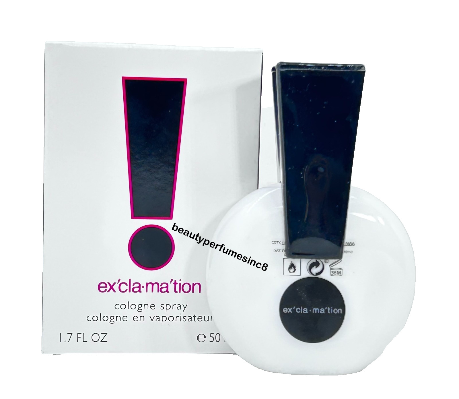 EXCLAMATION by Coty Perfume For Women Cologne Spray 1.7 oz New EXCLAMATION by Coty Perfume For Women Cologne Spray 1.7 oz New
