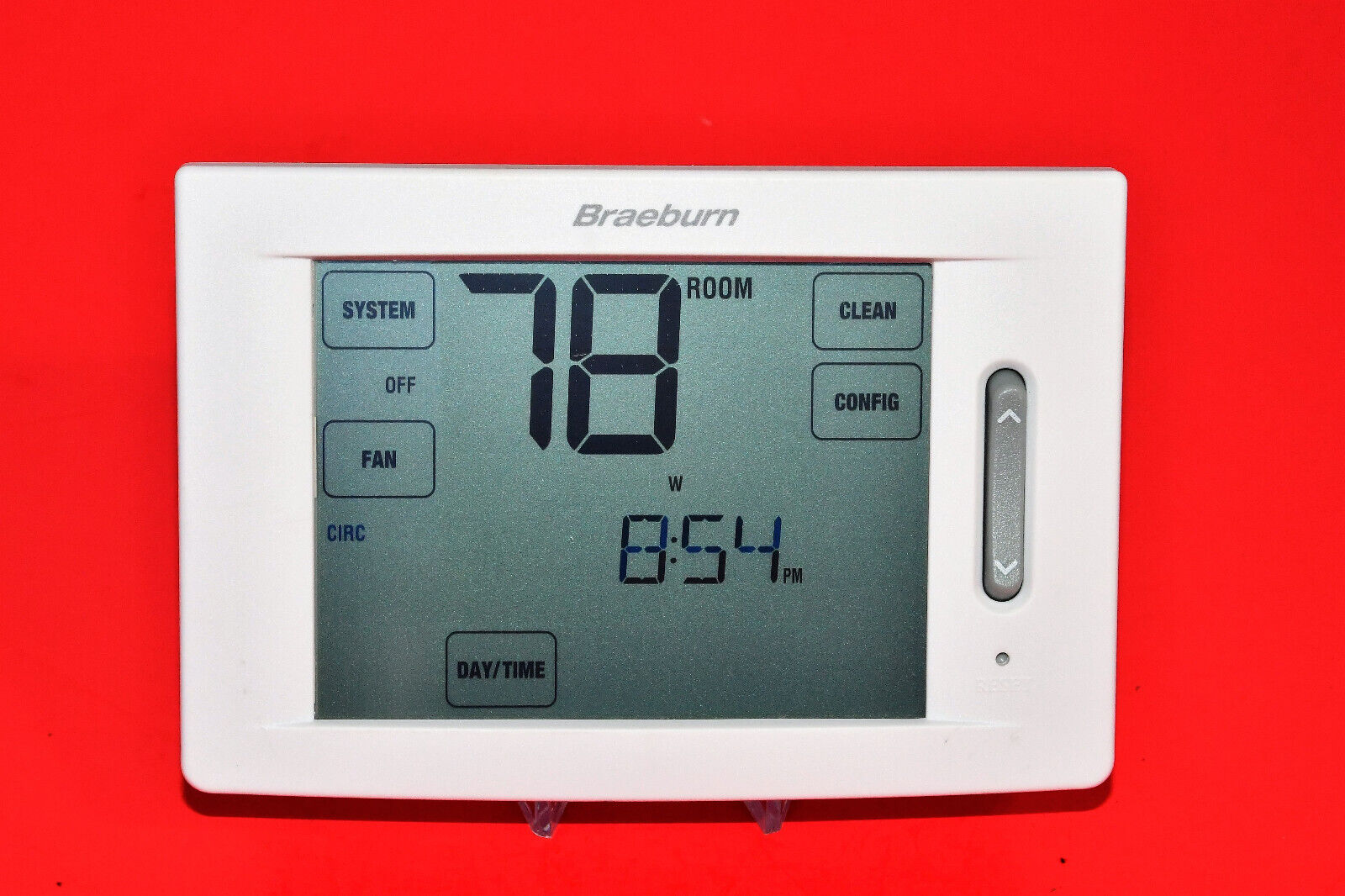 BRAEBURN 6300 Thermostat, Touchscreen Hybrid  7,5-2 Day or Non-Programmable
