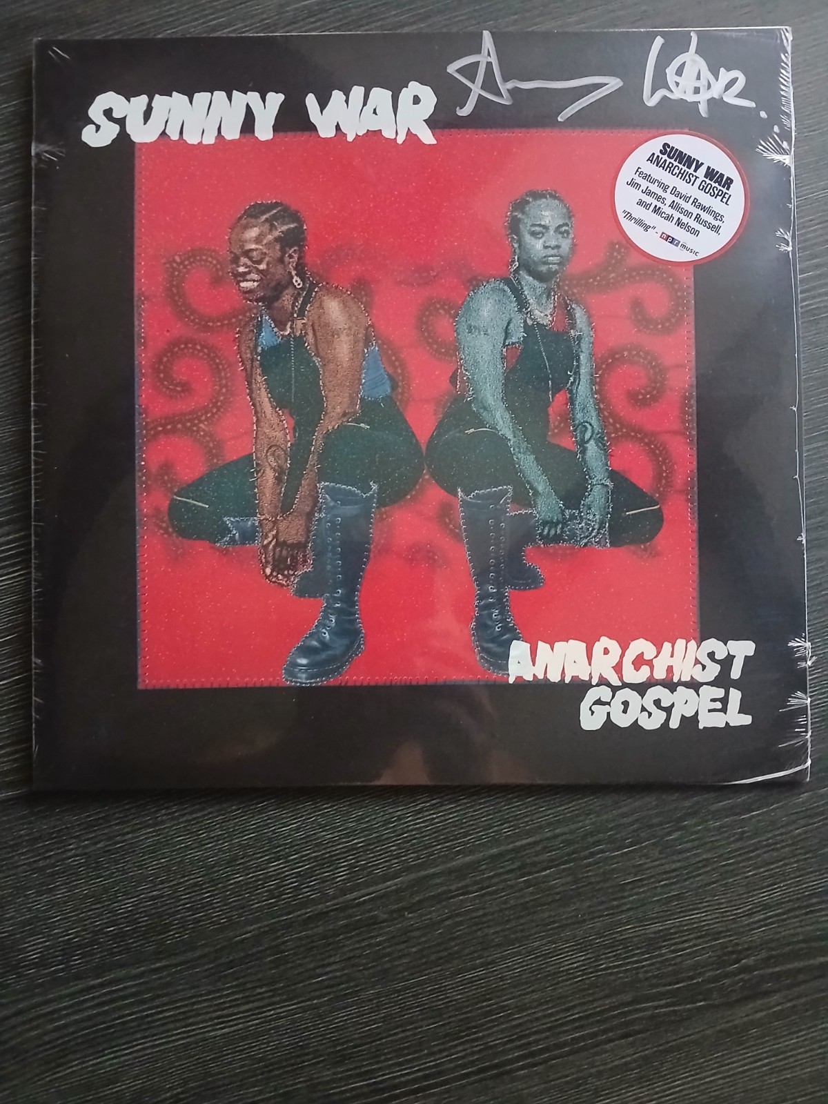 Sunny War Anarchist Gospel 2023 New West NW5702 Excl. 150G Colored Vinyl Signed