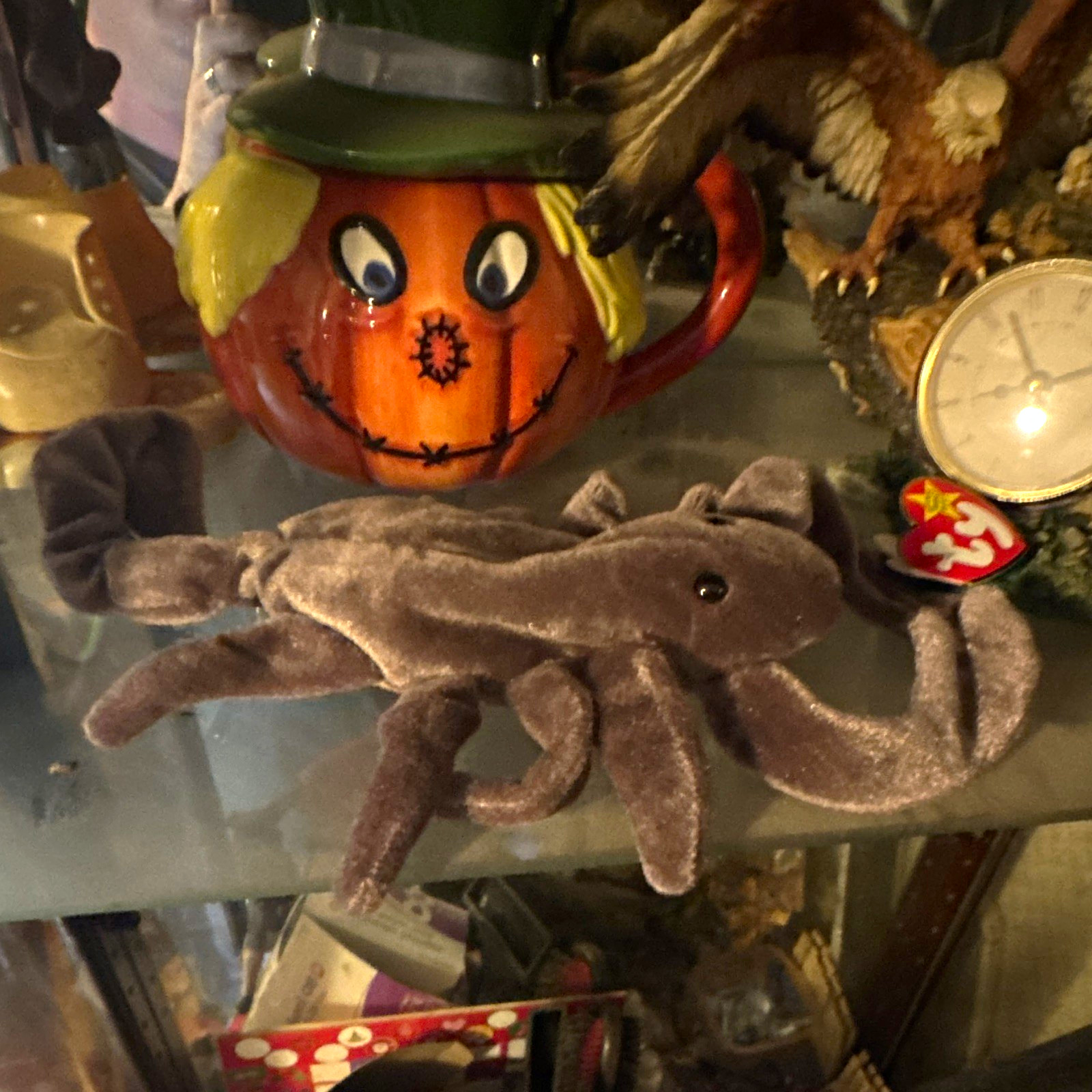 Ty Beanie Babies Scorpion Plush Beanbag w/ Heart Tag 1999 Vintage w/ errors Ty Beanie Babies Scorpion Plush Beanbag w/ Heart Tag 1999 Vintage w/ errors