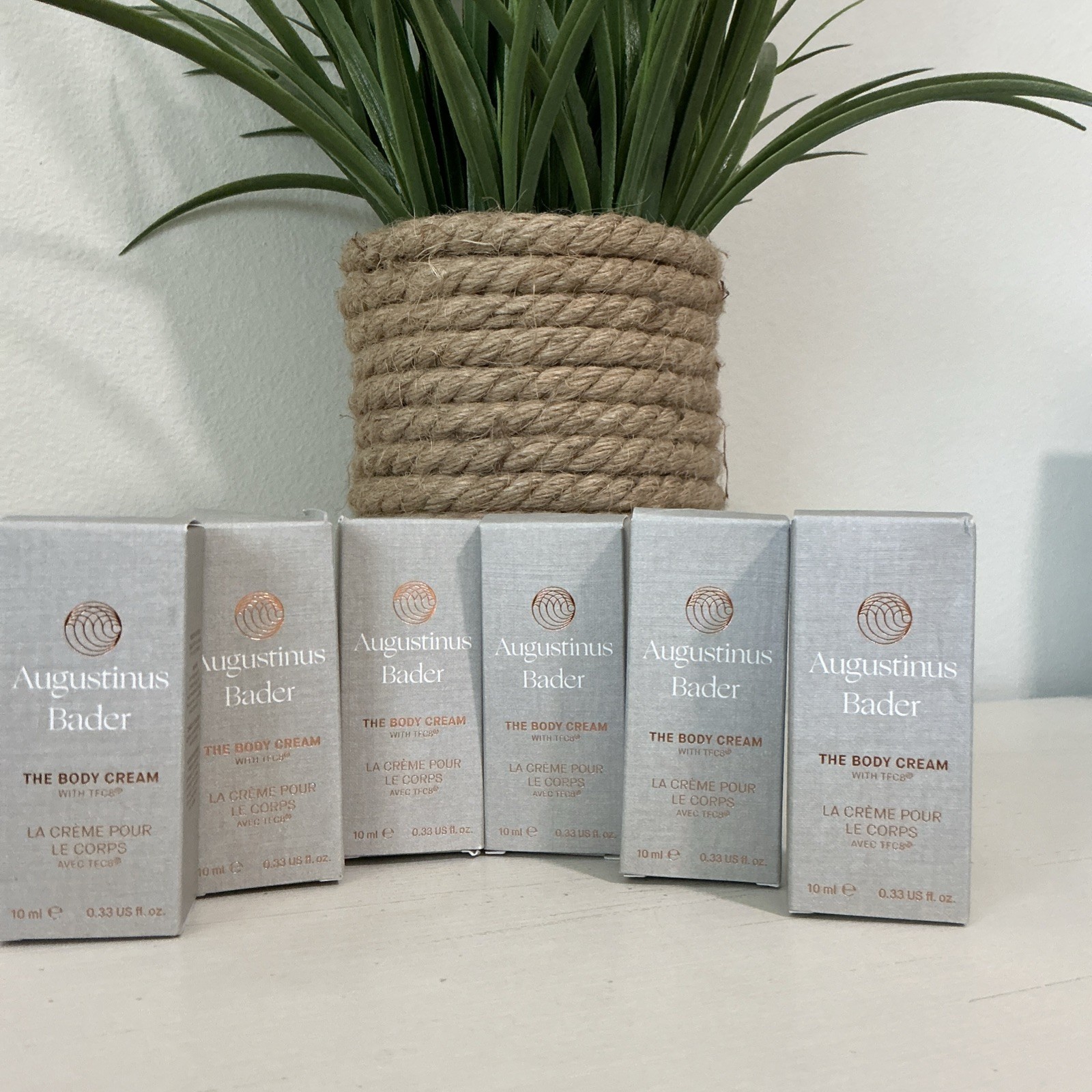 Augustinus Bader The Body Cream BUNDLE OF 6 - Travel Size 0.33 fl oz ea - NIB Augustinus Bader The Body Cream BUNDLE OF 6 - Travel Size 0.33 fl oz ea - NIB