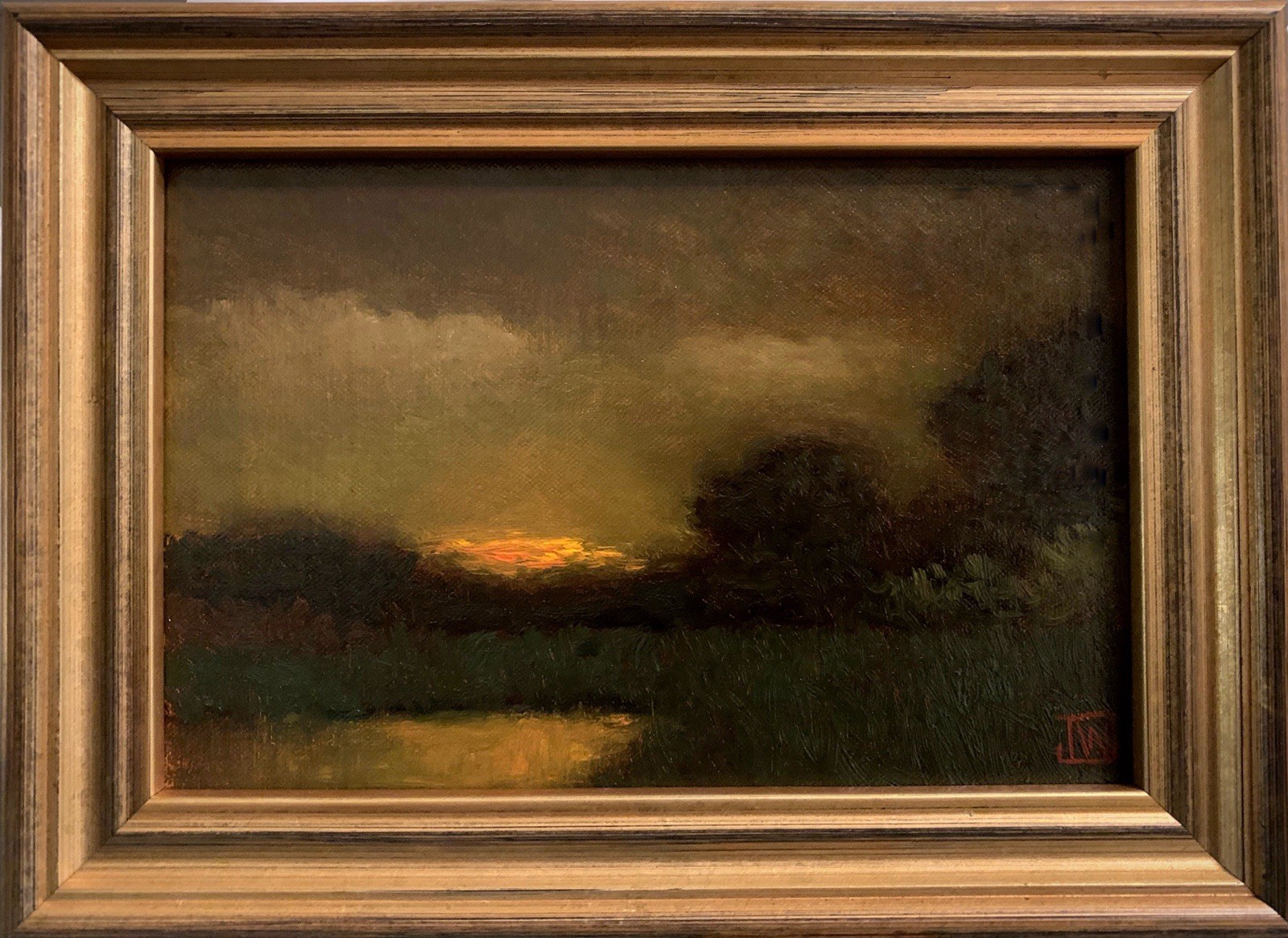 #241 Contemporary Tonalist Oil Painting #241 Contemporary Tonalist Oil Painting