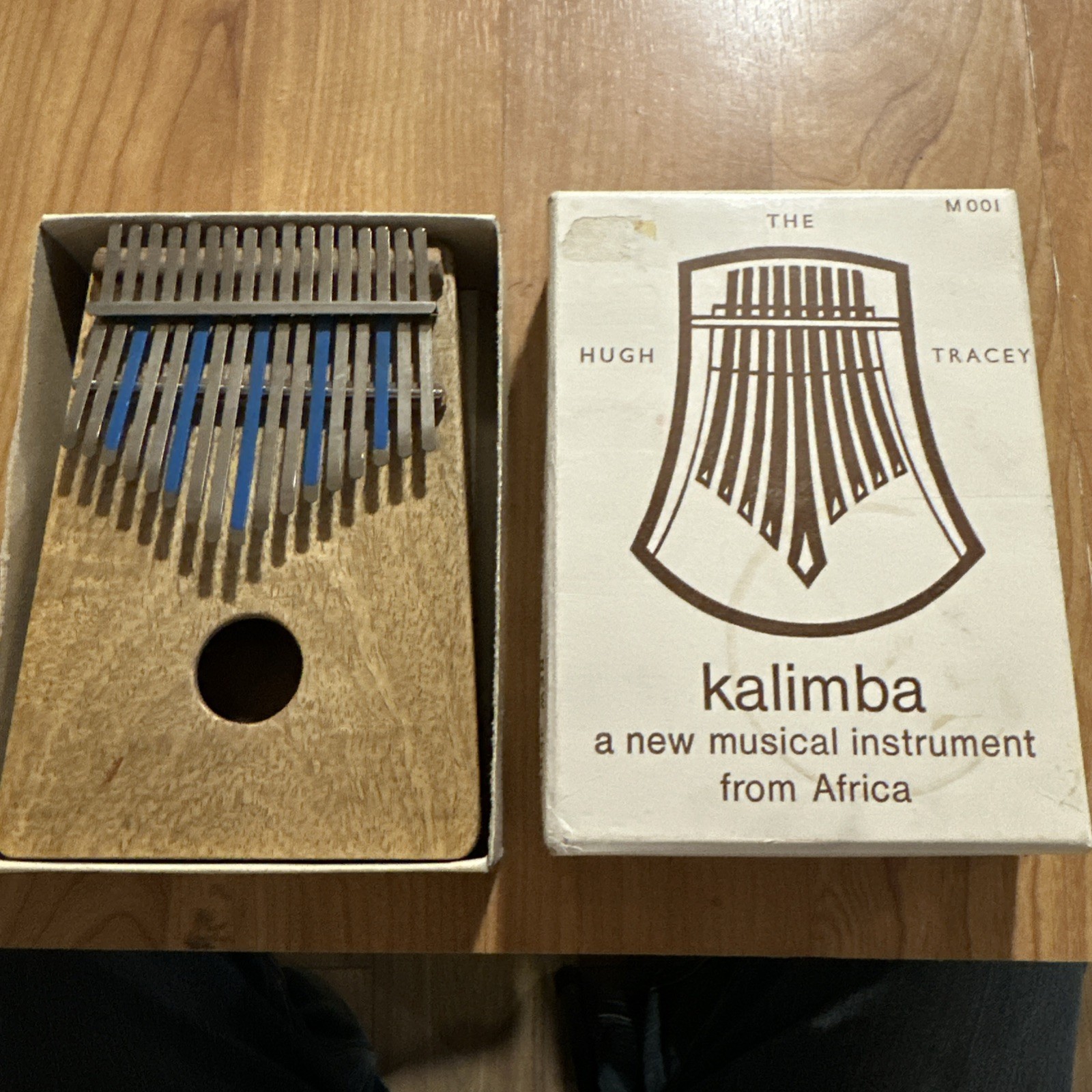 Vintage Hugh Tracey Treble Kalimba 17 Notes Musical Instrument Wood 1966 w Box Vintage Hugh Tracey Treble Kalimba 17 Notes Musical Instrument Wood 1966 w Box