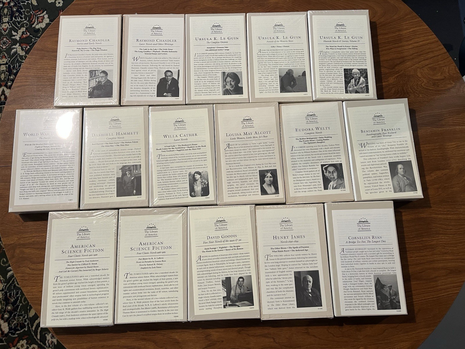 Library of America Collection 16 Volumes NEW SEALED Slipcase Hardcover Books Lot