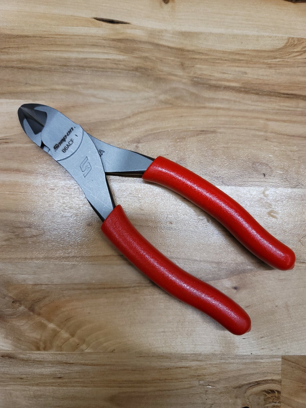 *NEW* Snap On Tools 86ACF RED Comfort Grip Diagonal Cutters FAST & 