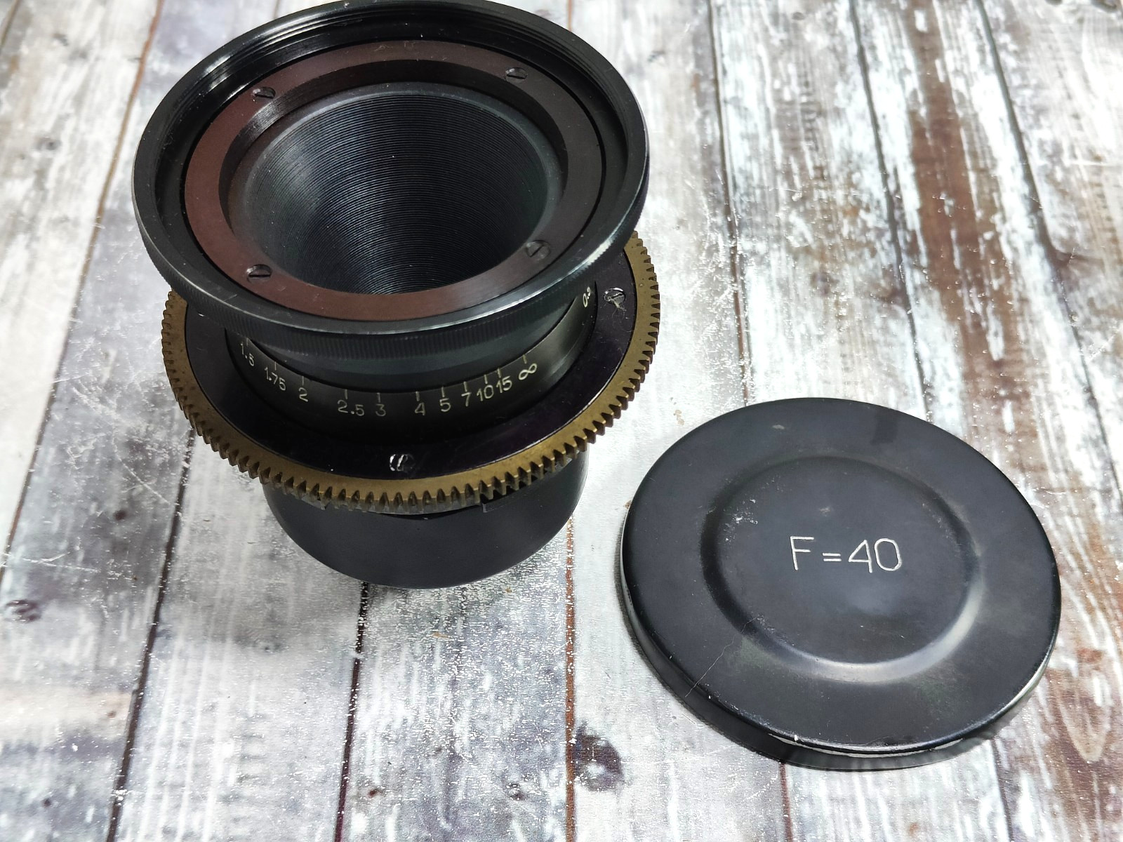 RARE LOMO OKC1-40-1 OKS1-40-1 40 mm F2.2 LENS OCT-19 Kinor mount RARE LOMO OKC1-40-1 OKS1-40-1 40 mm F2.2 LENS OCT-19 Kinor mount